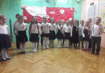 Powiększ obraz: Święto Niepodległości w grupie "Starszaków"