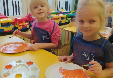 Powiększ obraz: "LISEK CHYTRUSEK" - TALERZYKOWE CUDA W WYKONANIU MALUSZKÓW