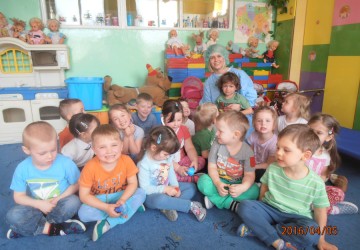 Powiększ obraz: Zabawa w lekarza - zajęcia w grupie I