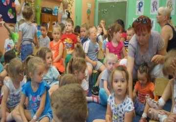 Powiększ obraz: DZIECI - DZIECIOM - wizyta dzieci ze SOSW Nr 1 spotkanie integracyjne
