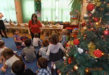 Powiększ obraz: Wigilia w przedszkolu - 20.12.2012r.