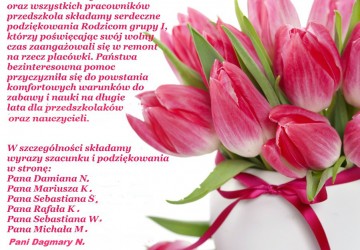Powiększ obraz: Wakacyjna Akcja Rodziców. Metamorfoza sali przedszkolnej w grupie I u maluchów.